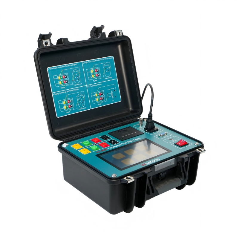 変圧器のTTR試験